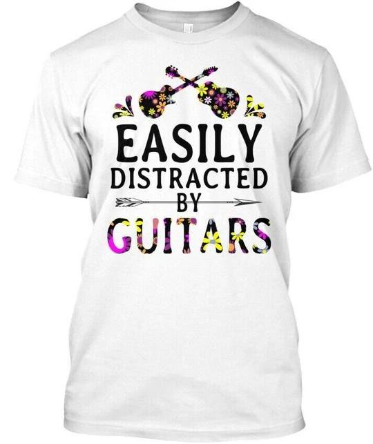 Guitar Easily Distracted N T shirt Made in the USA Size S to 5XL 3XL
Guitar Easily Distracted N T shirt Made in the USA Size S to 5XL 3XL