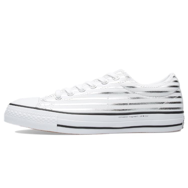 Кроссовки унисекс Converse Fragment Design x Chuck Taylor All Star Low Silver Stripe White Rich Silver 148372C
Кроссовки унисекс Converse Fragment Design x Chuck Taylor All Star Low Silver Stripe White Rich Silver 148372C