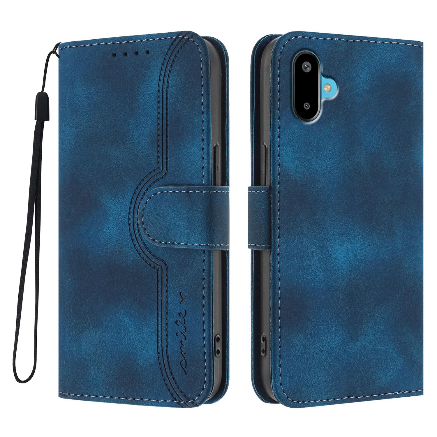 For Samsung Galaxy M06 5G/Galaxy F06 5G Leather Case Wallet Stand Smile Imprinted Phone Cover with Strap D
For Samsung Galaxy M06 5G/Galaxy F06 5G Leather Case Wallet Stand Smile Imprinted Phone Cover with Strap D