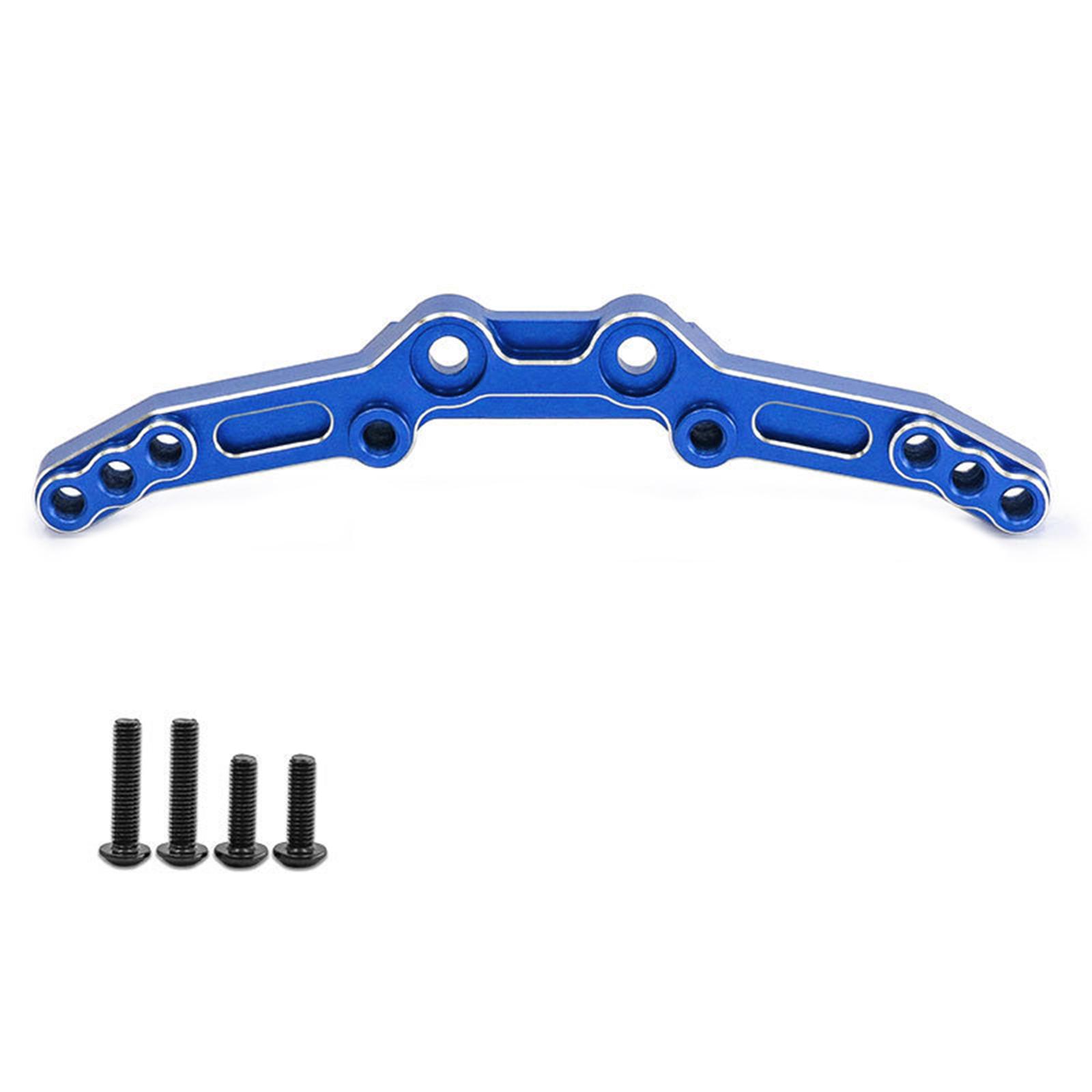 Aluminum Alloy Rear Shock Tower Plate for 1/10 4-TEC Car Upgrade Parts Protective Bracket Shock Absorbers Rack синій
Aluminum Alloy Rear Shock Tower Plate for 1/10 4-TEC Car Upgrade Parts Protective Bracket Shock Absorbers Rack синій