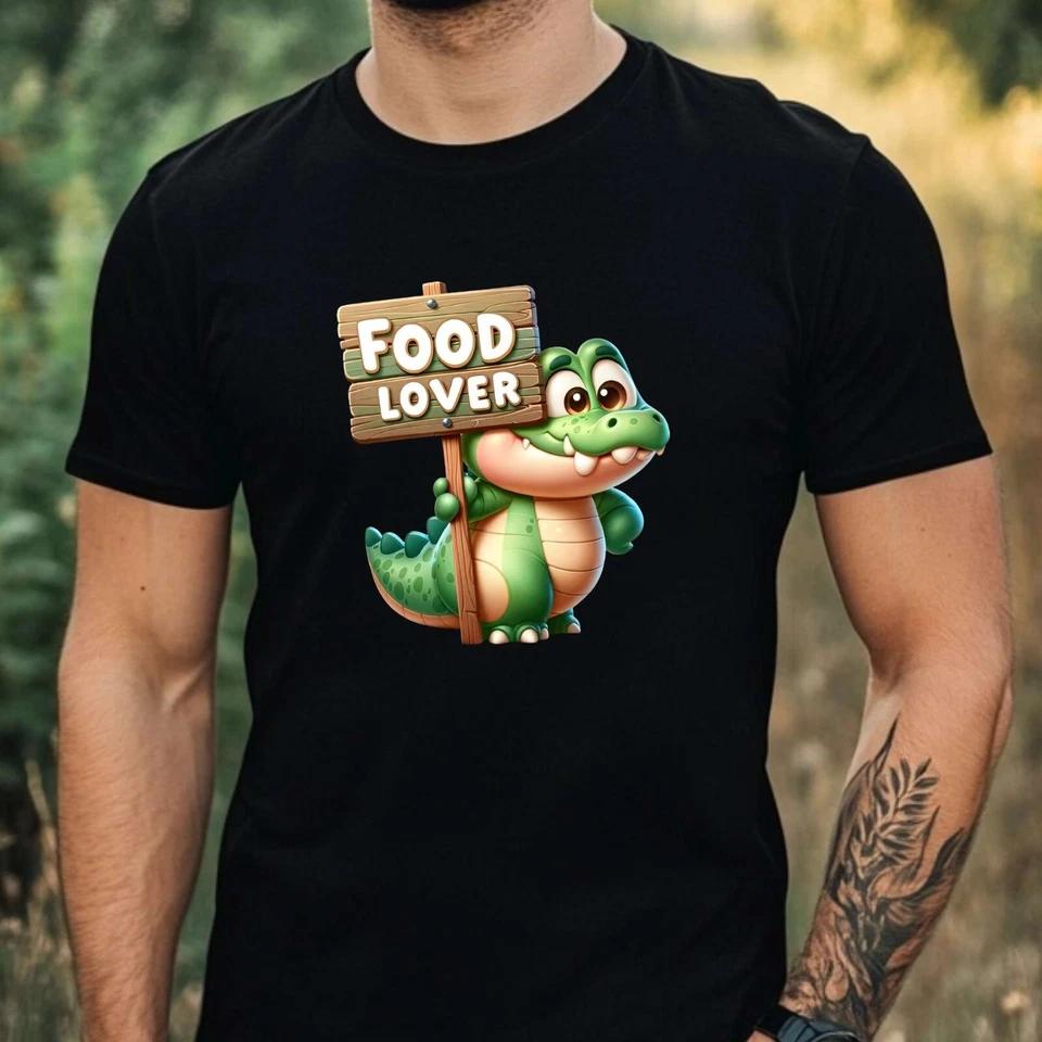 Mens Foodie Animal Print Cotton T-Shirt Size XS to 5XL- M
Mens Foodie Animal Print Cotton T-Shirt Size XS to 5XL- M