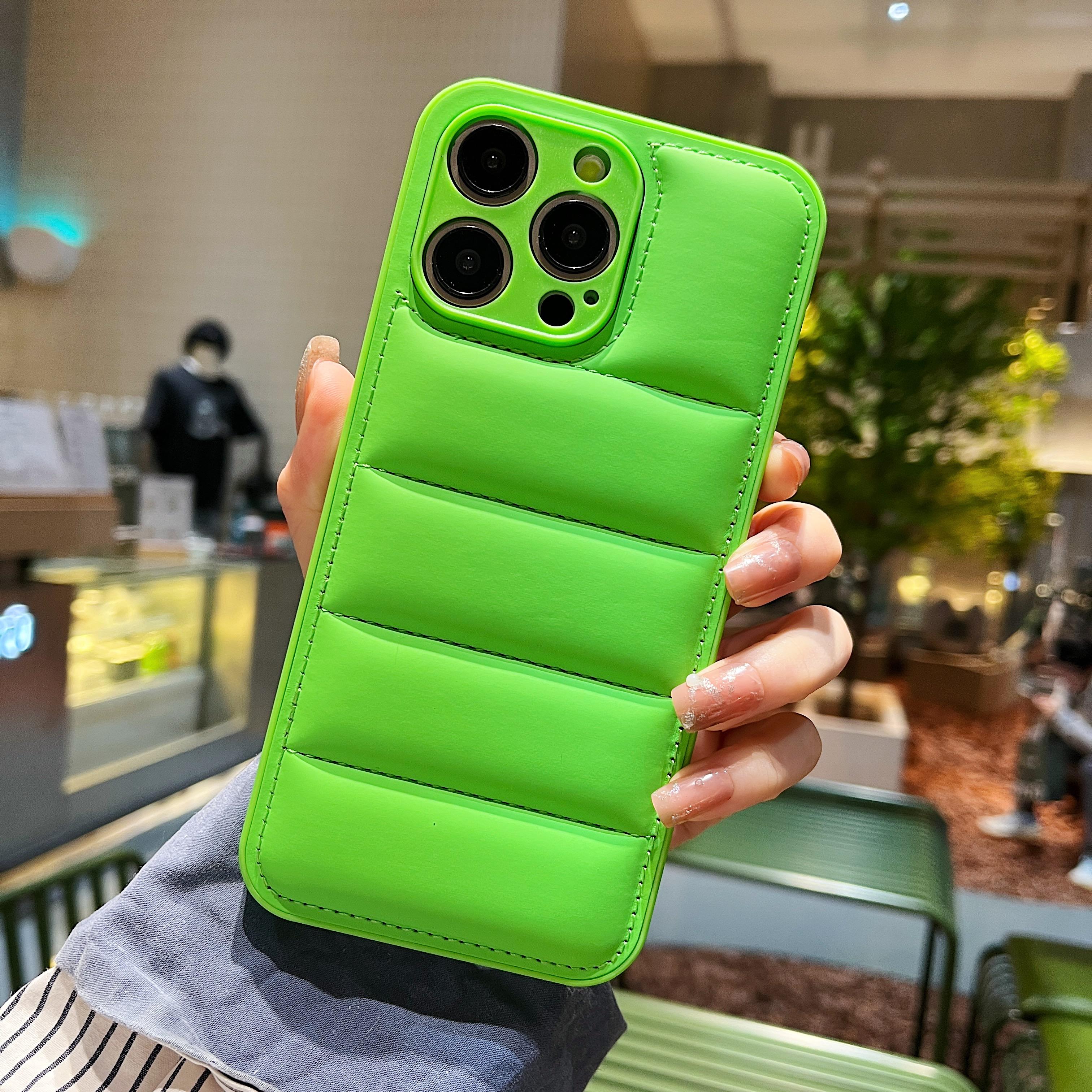 Solid Color Down Jacket Pattern Silicone Phone Case For iPhone 16 15 14 13 12 11 Pro Max Plus Full Camera Protection Soft Cover iPhone 15 Pro Max зелений
Solid Color Down Jacket Pattern Silicone Phone Case For iPhone 16 15 14 13 12 11 Pro Max Plus Full Camera Protection Soft Cover iPhone 15 Pro Max зелений