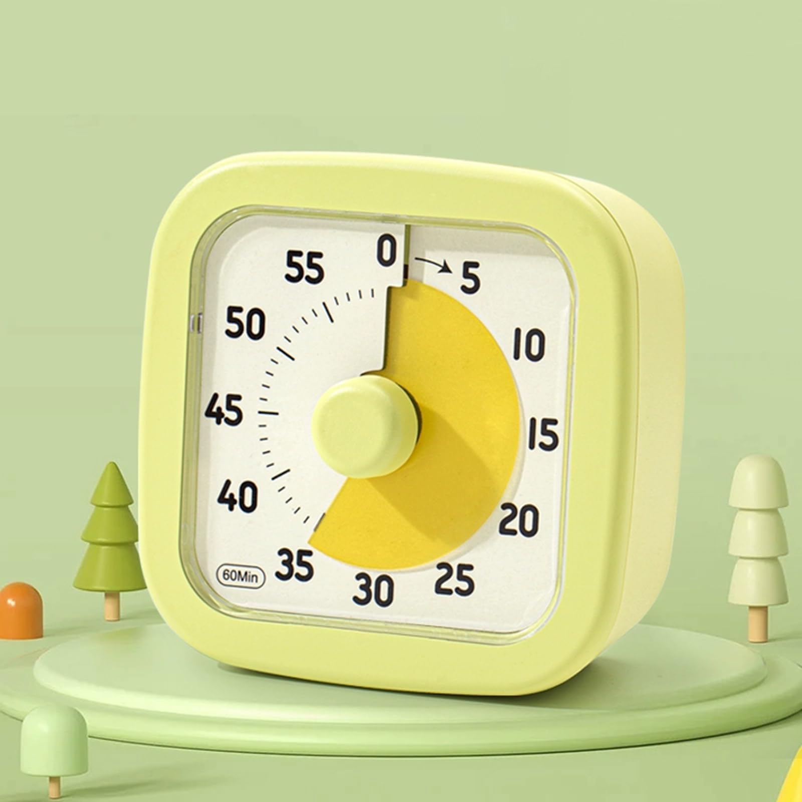 Nbdeal Learning Timer Silent 60 minute countdown timer x x 4 Improve your concentration with visual time From children to adults - (9.5 9.5 cm)
Nbdeal Learning Timer Silent 60 minute countdown timer x x 4 Improve your concentration with visual time From children to adults - (9.5 9.5 cm)