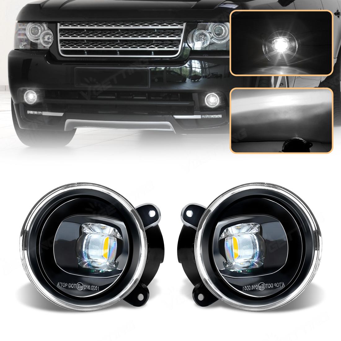 1Pair For Land Rover Discovery LR3 Range Rover Sport 2003-2009 LED White Yellow Fog Lamp Assembly XBJ000080 XBJ000090 Headlight білий
1Pair For Land Rover Discovery LR3 Range Rover Sport 2003-2009 LED White Yellow Fog Lamp Assembly XBJ000080 XBJ000090 Headlight білий