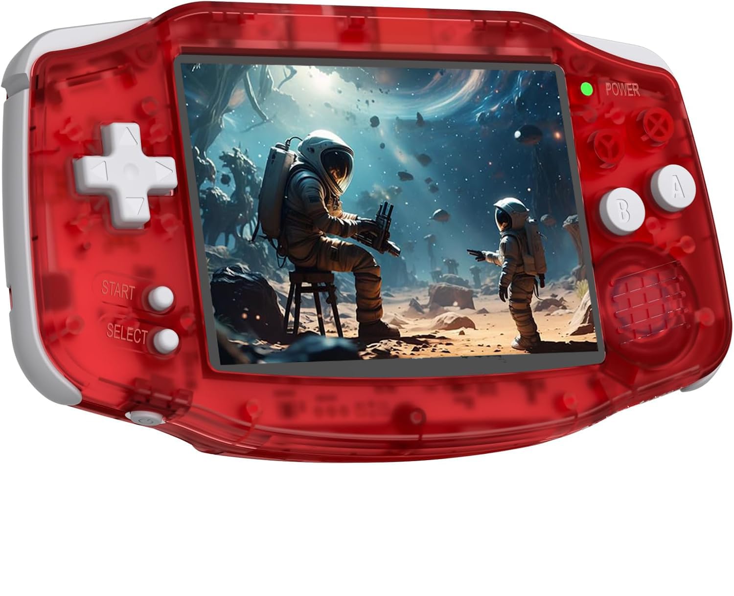 Anbernic RG 34XX Whatsko Handheld Game Linux IPS Vibration Japanese Language Transparent Red Console, System, H700, 3.4-inch Display, WiFi/Bluetooth,
Anbernic RG 34XX Whatsko Handheld Game Linux IPS Vibration Japanese Language Transparent Red Console, System, H700, 3.4-inch Display, WiFi/Bluetooth,