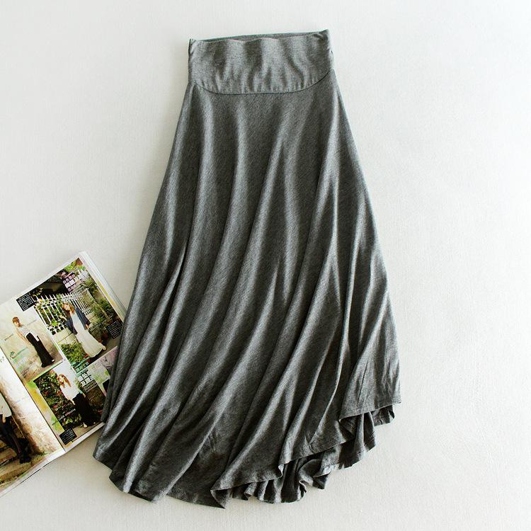 Юбка А-силуэта расклешенная с высокой талией миди в корейском стиле для женщин High Waist Irregular Skirt темно-серого
Юбка А-силуэта расклешенная с высокой талией миди в корейском стиле для женщин High Waist Irregular Skirt темно-серого