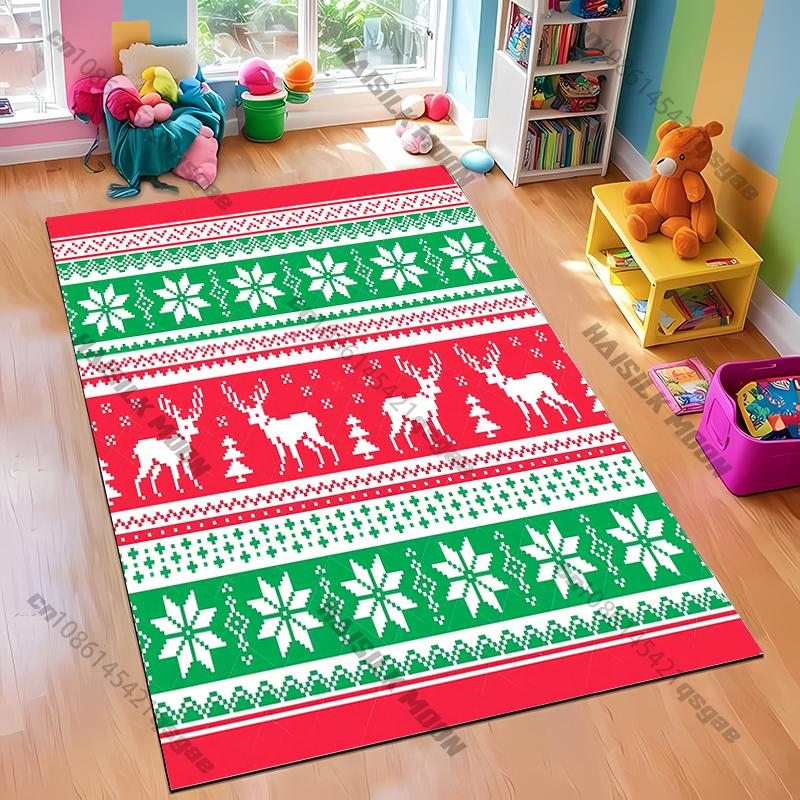 Christmas Washable Rug Colorful Christmas Tree Deer Snowflake Rug LivingRoom Bedroom Sofa Kids Room Carpet Christmas Decor Mat 40x60cm (16x24in)
Christmas Washable Rug Colorful Christmas Tree Deer Snowflake Rug LivingRoom Bedroom Sofa Kids Room Carpet Christmas Decor Mat 40x60cm (16x24in)