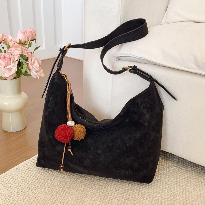 Tongkan retro large-capacity bag women s 2025 new casual simple shoulder bag autumn portable tote bag чёрный
Tongkan retro large-capacity bag women s 2025 new casual simple shoulder bag autumn portable tote bag чёрный