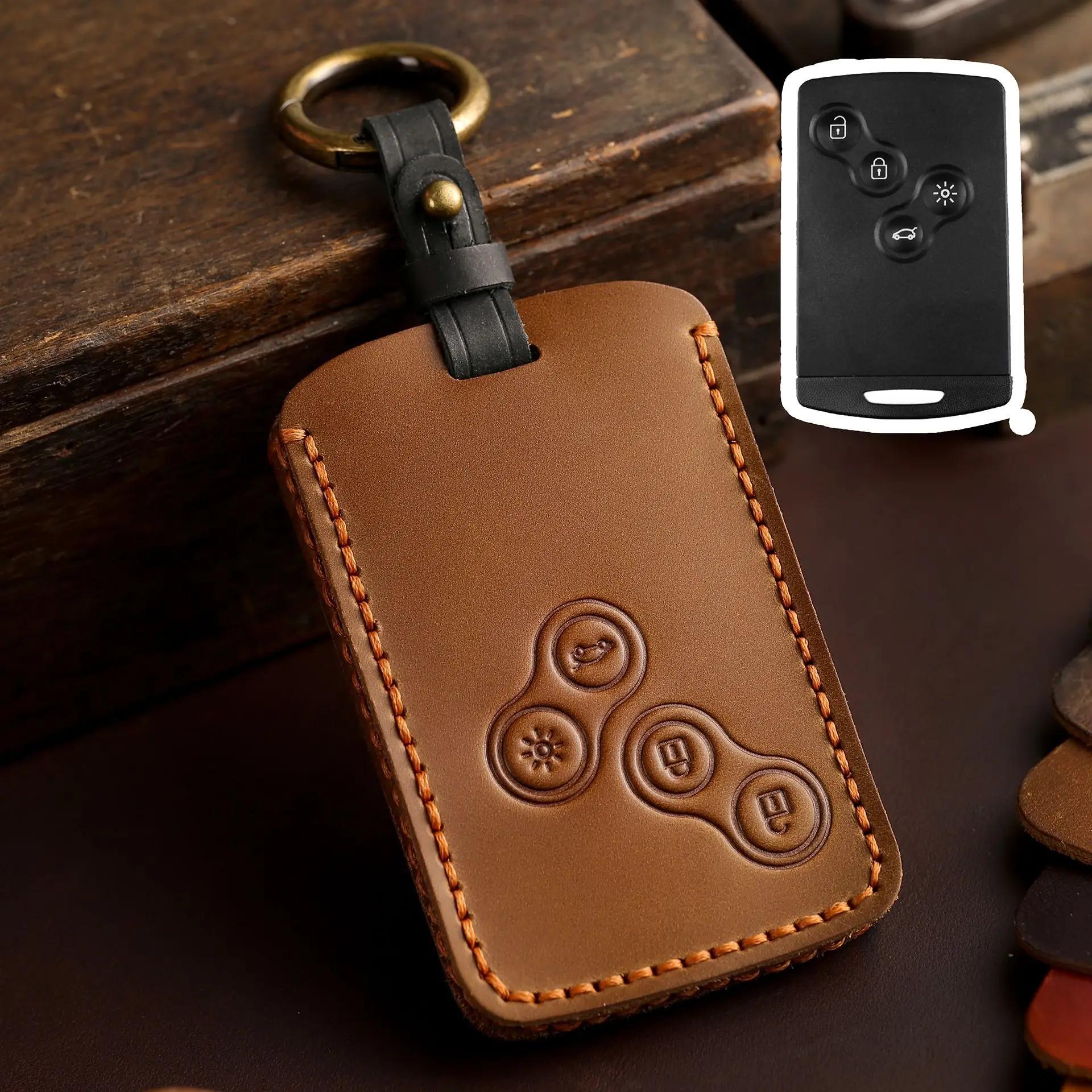 Handmade Leather Car Key Case Cover Shell for Renault Duster Captur Clio Logan Megane Koleos Scenic Nema Fluence Zoe Accessories
Handmade Leather Car Key Case Cover Shell for Renault Duster Captur Clio Logan Megane Koleos Scenic Nema Fluence Zoe Accessories