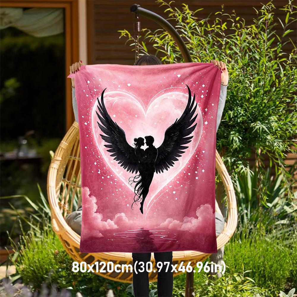 1pc Angel Love Outdoor Flannel Blanket Soft Warm All-Season Throw for Sofa Bed Car Camping Office, Cozy Gift Idea1193S 80x120cm(31x47inch)
1pc Angel Love Outdoor Flannel Blanket Soft Warm All-Season Throw for Sofa Bed Car Camping Office, Cozy Gift Idea1193S 80x120cm(31x47inch)