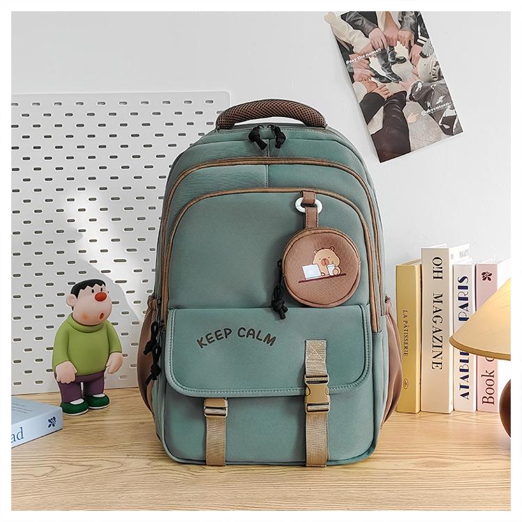 The schoolbag is versatile, the Korean version of the campus is simple and large-capacity, and the schoolbag for junior and high school students is
The schoolbag is versatile, the Korean version of the campus is simple and large-capacity, and the schoolbag for junior and high school students is