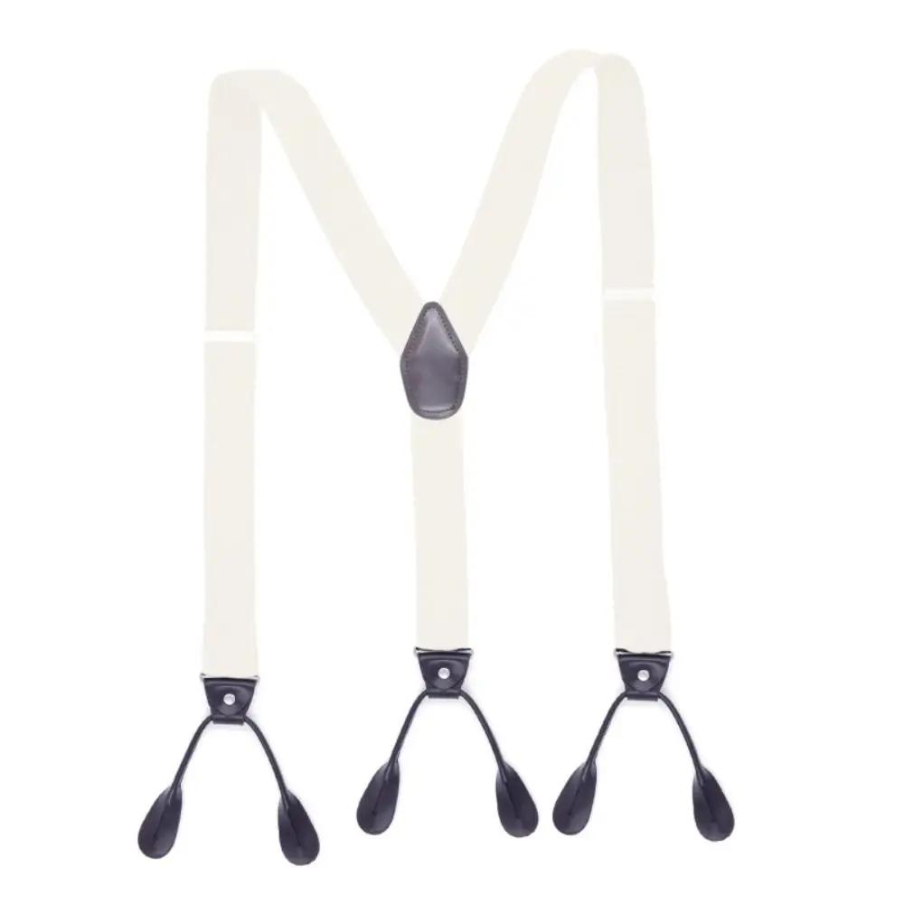 Men Women Vintage Trimmed Button End Y Shape Trouser Straps Belt Braces Suspenders Elastic Braces Adjustable Strap Clip Party білий
Men Women Vintage Trimmed Button End Y Shape Trouser Straps Belt Braces Suspenders Elastic Braces Adjustable Strap Clip Party білий