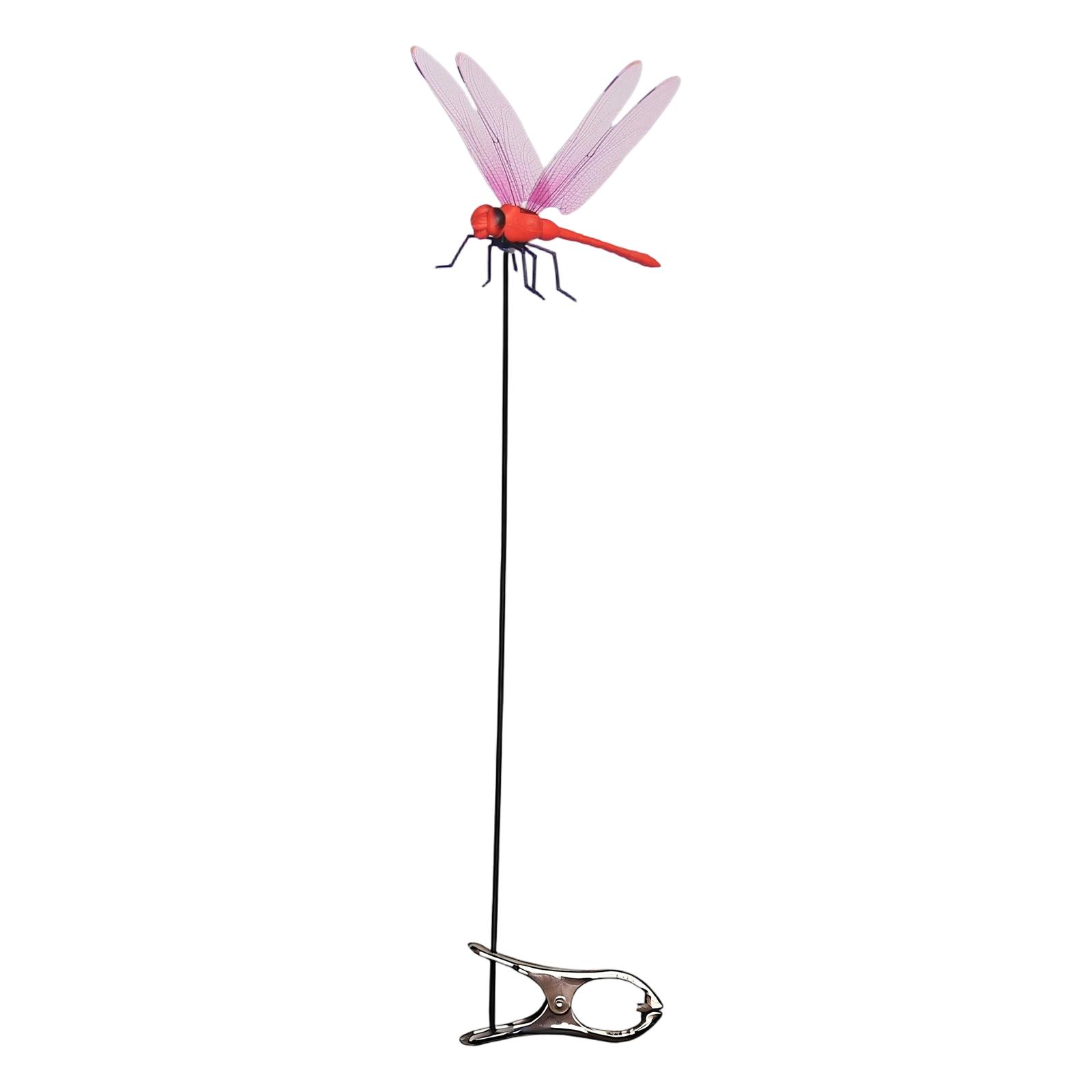 Clips, Dragon Fly Clips To Keep Away, 3D Simulation Fake Decor With Clip, Plastic Garden Stakes With Sticks For Indoor Outdoor One Size
Clips, Dragon Fly Clips To Keep Away, 3D Simulation Fake Decor With Clip, Plastic Garden Stakes With Sticks For Indoor Outdoor One Size