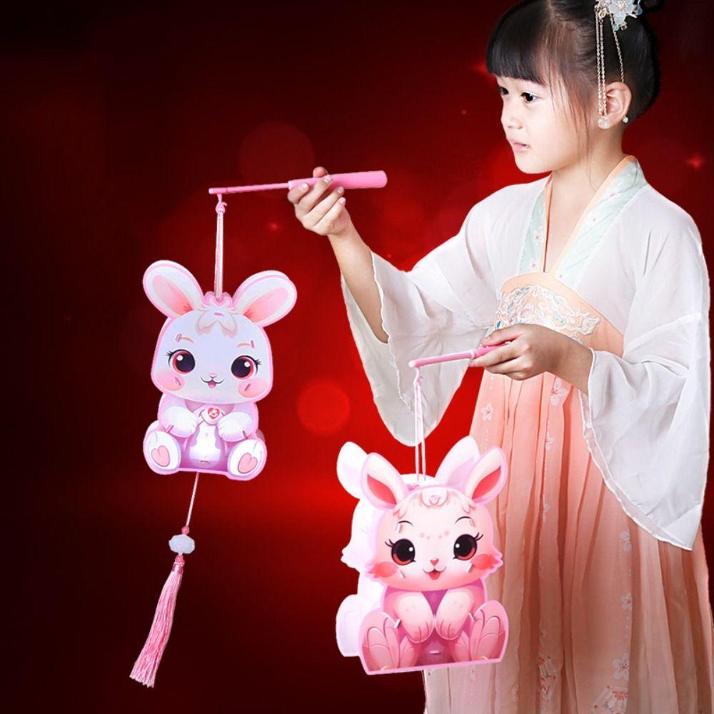 DIY Craft Middle Autumn Festival Lantern Cute Cartoon Rabbit Lamps Moon Festival Style 5
DIY Craft Middle Autumn Festival Lantern Cute Cartoon Rabbit Lamps Moon Festival Style 5