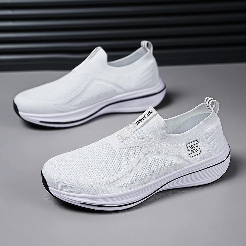 Flying woven soft-soled breathable sports shoes women s 2025 autumn new foreign trade casual shoes men s shoes one pedal 44 белый
Flying woven soft-soled breathable sports shoes women s 2025 autumn new foreign trade casual shoes men s shoes one pedal 44 белый