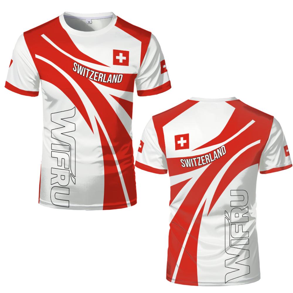 Switzerland Flag Print T-Shirt Breathable Quick-drying Sports Tee Football Jersey Men Wome Casual Crew Neck Short Sleeve Top L
Switzerland Flag Print T-Shirt Breathable Quick-drying Sports Tee Football Jersey Men Wome Casual Crew Neck Short Sleeve Top L