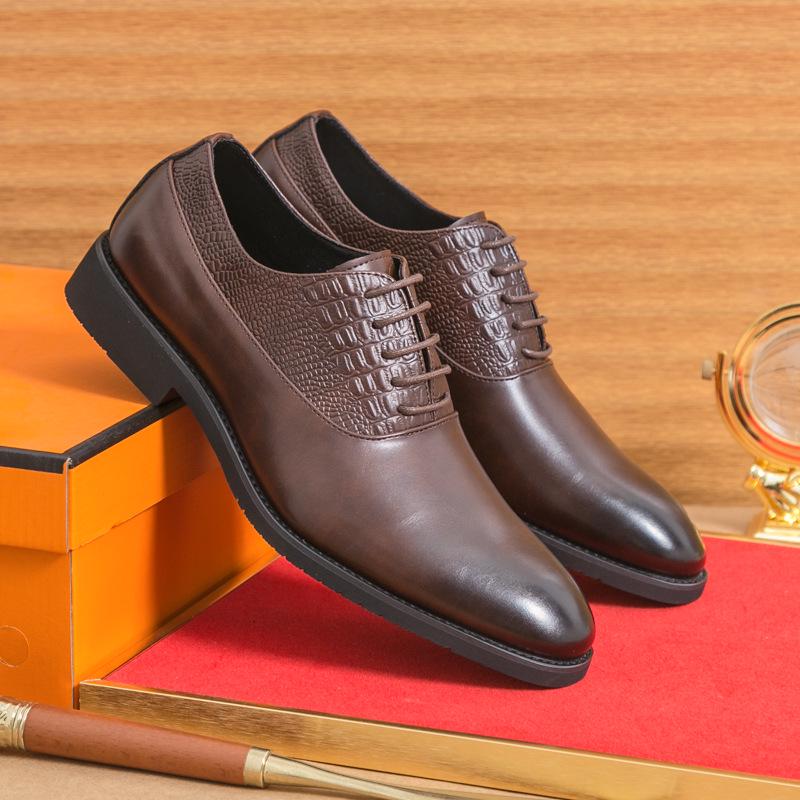 Men s Classic Oxford Lace-Up Leather Shoes - Pure Cowhide, Formal Business & Wedding Ready, Comfortable Fit 42
Men s Classic Oxford Lace-Up Leather Shoes - Pure Cowhide, Formal Business & Wedding Ready, Comfortable Fit 42
