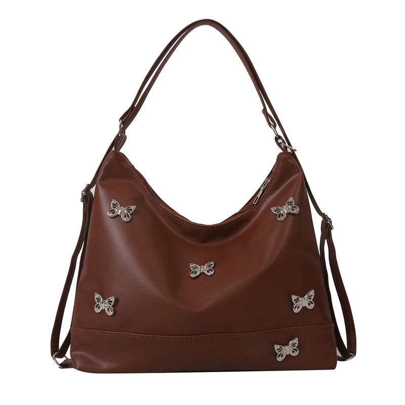 Butterfly 2025 spring new versatile ins women s textured shoulder underarm bag commuter tote bag textured women s bag коричневый
Butterfly 2025 spring new versatile ins women s textured shoulder underarm bag commuter tote bag textured women s bag коричневый