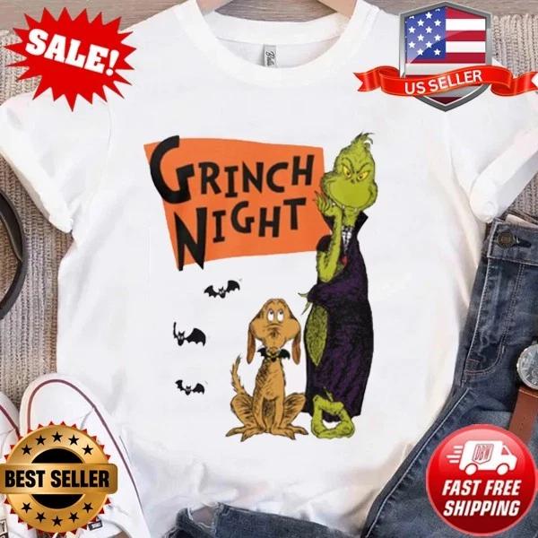 Grinch Night Halloween T-Shirt: Vintage Pumpkin Dog Graphic Tee S-5XL M
Grinch Night Halloween T-Shirt: Vintage Pumpkin Dog Graphic Tee S-5XL M