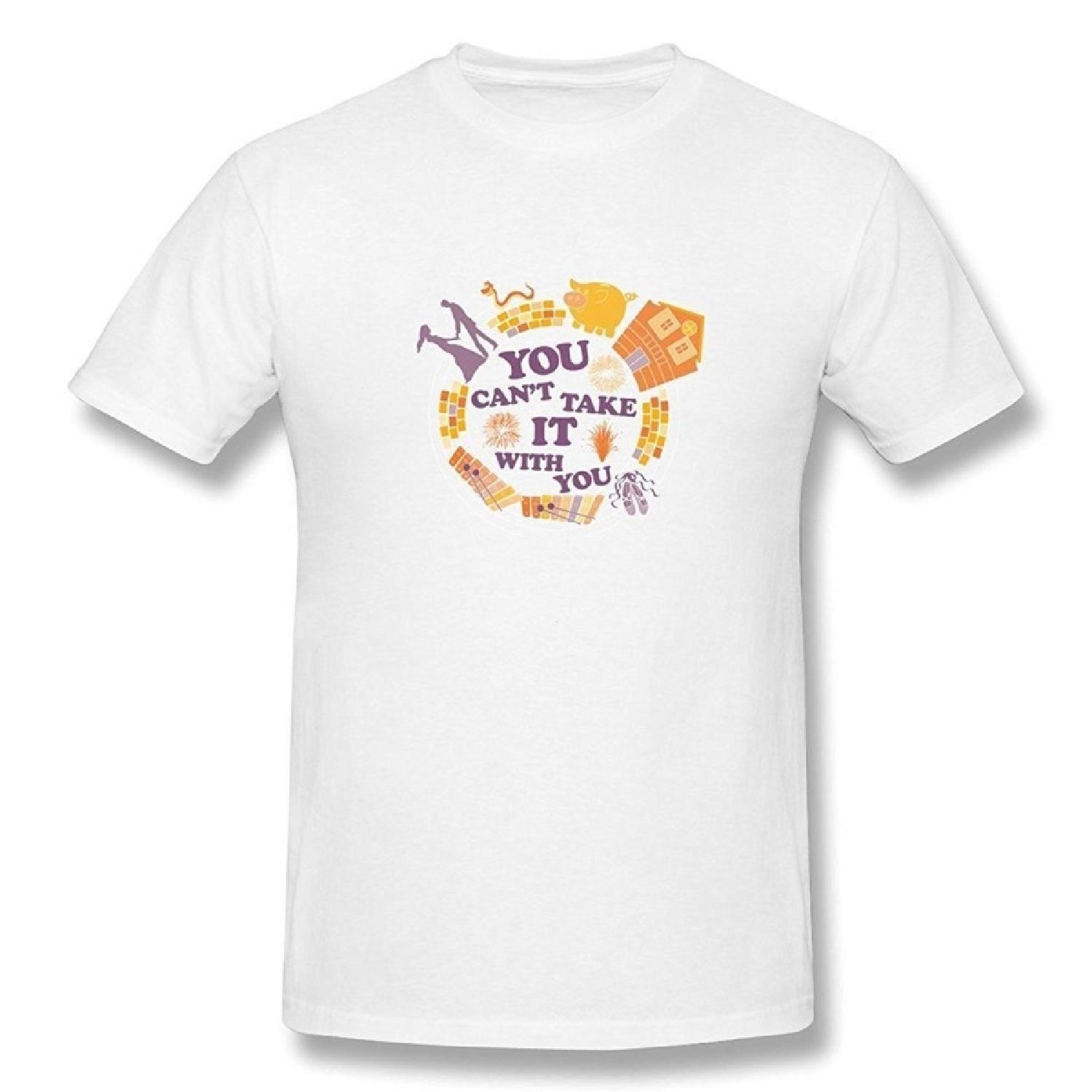 WunoD Men s You Can¡¯t Take It with You T-Shirt Size S XXXXXL білий
WunoD Men s You Can¡¯t Take It with You T-Shirt Size S XXXXXL білий