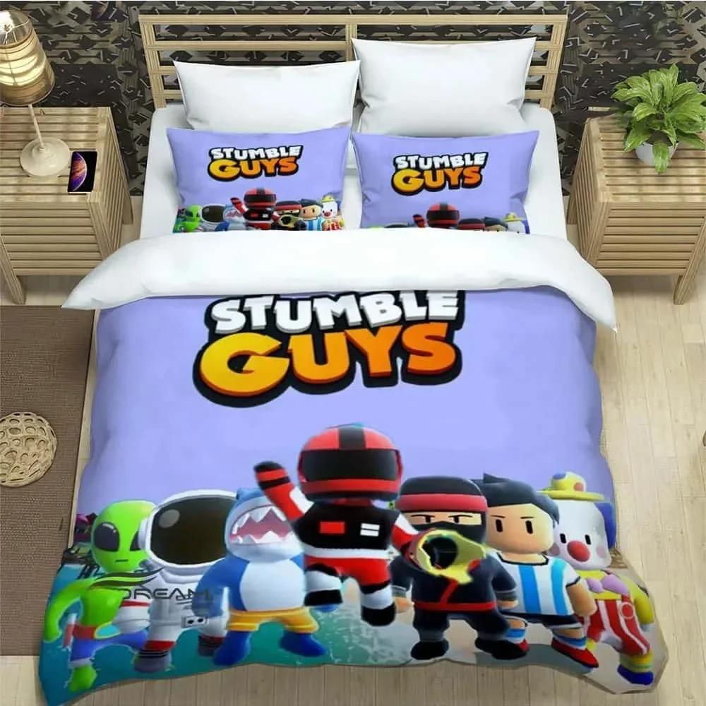 3D Гра Мультяшні Stumble-guys Постільні комплекти вишуканий набір постільних речей ковдра підодіяльник набір Розкішний Подарунок на День народження Домашній текстиль EU Single 135x200cm
3D Гра Мультяшні Stumble-guys Постільні комплекти вишуканий набір постільних речей ковдра підодіяльник набір Розкішний Подарунок на День народження Домашній текстиль EU Single 135x200cm