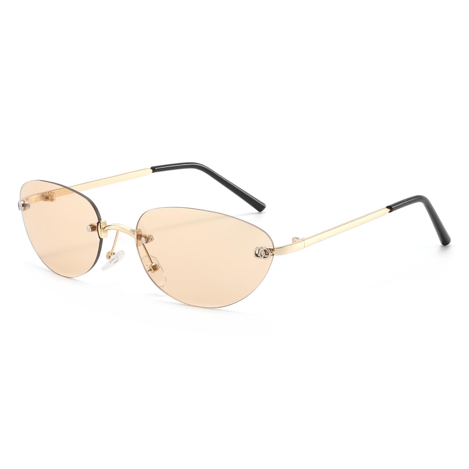 2025 Retro Cat-Eye Frameless Sunglasses for Women - Stylish European & American Street Style As Pictured
2025 Retro Cat-Eye Frameless Sunglasses for Women - Stylish European & American Street Style As Pictured