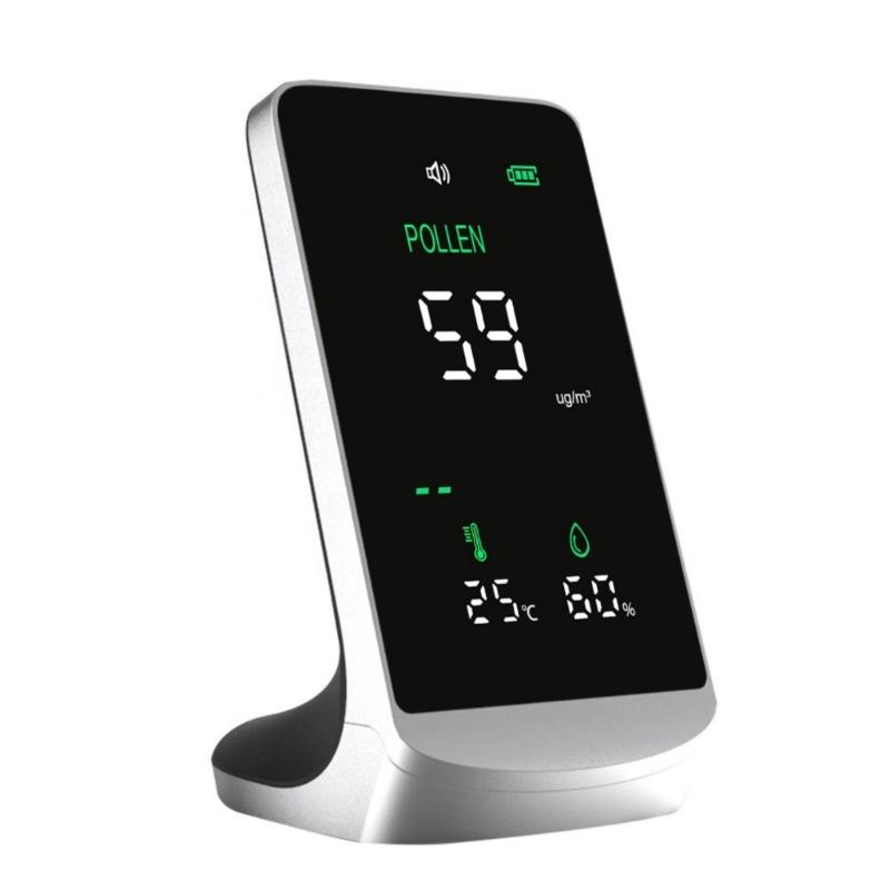 High Precisions Pollen Dust Monitor for Air Quality Analysis Featuring Temperature and Humidity Monitoring 1
High Precisions Pollen Dust Monitor for Air Quality Analysis Featuring Temperature and Humidity Monitoring 1
