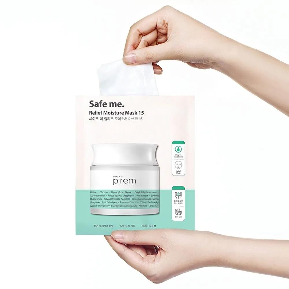 Make P:REM Safe Me Relief Moisture Mask 5 Sheets
Make P:REM Safe Me Relief Moisture Mask 5 Sheets