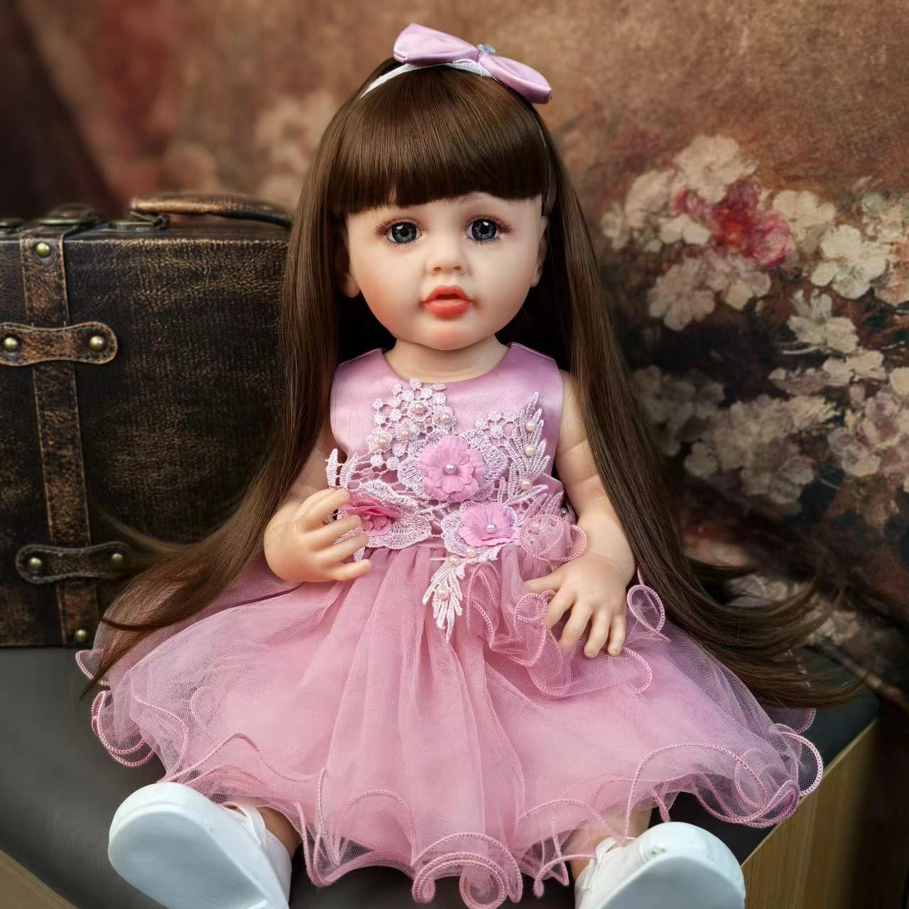 22 дюйма / 55 см куклы Reborn Baby Dolls полностью силиконовые виниловые куклы-девочки-младенцы кукла-косплей медведь дети-игровары рождественские подарки украшения на Хэллоуин 22 Inch about 55 cm синий
22 дюйма / 55 см куклы Reborn Baby Dolls полностью силиконовые виниловые куклы-девочки-младенцы кукла-косплей медведь дети-игровары рождественские подарки украшения на Хэллоуин 22 Inch about 55 cm синий