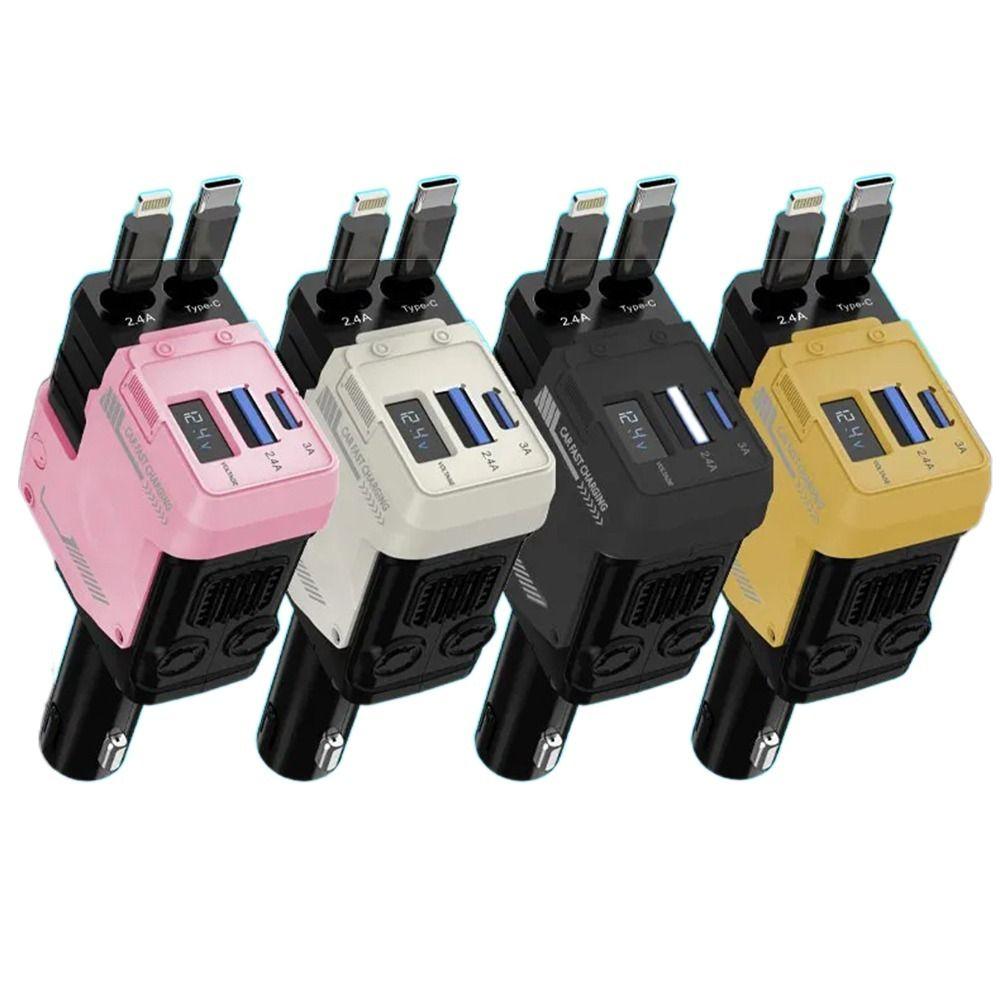 Fast Charge Car Charger Adapter Dual Port USB-A Auto Phone Charger Mobile Phone розовый
Fast Charge Car Charger Adapter Dual Port USB-A Auto Phone Charger Mobile Phone розовый