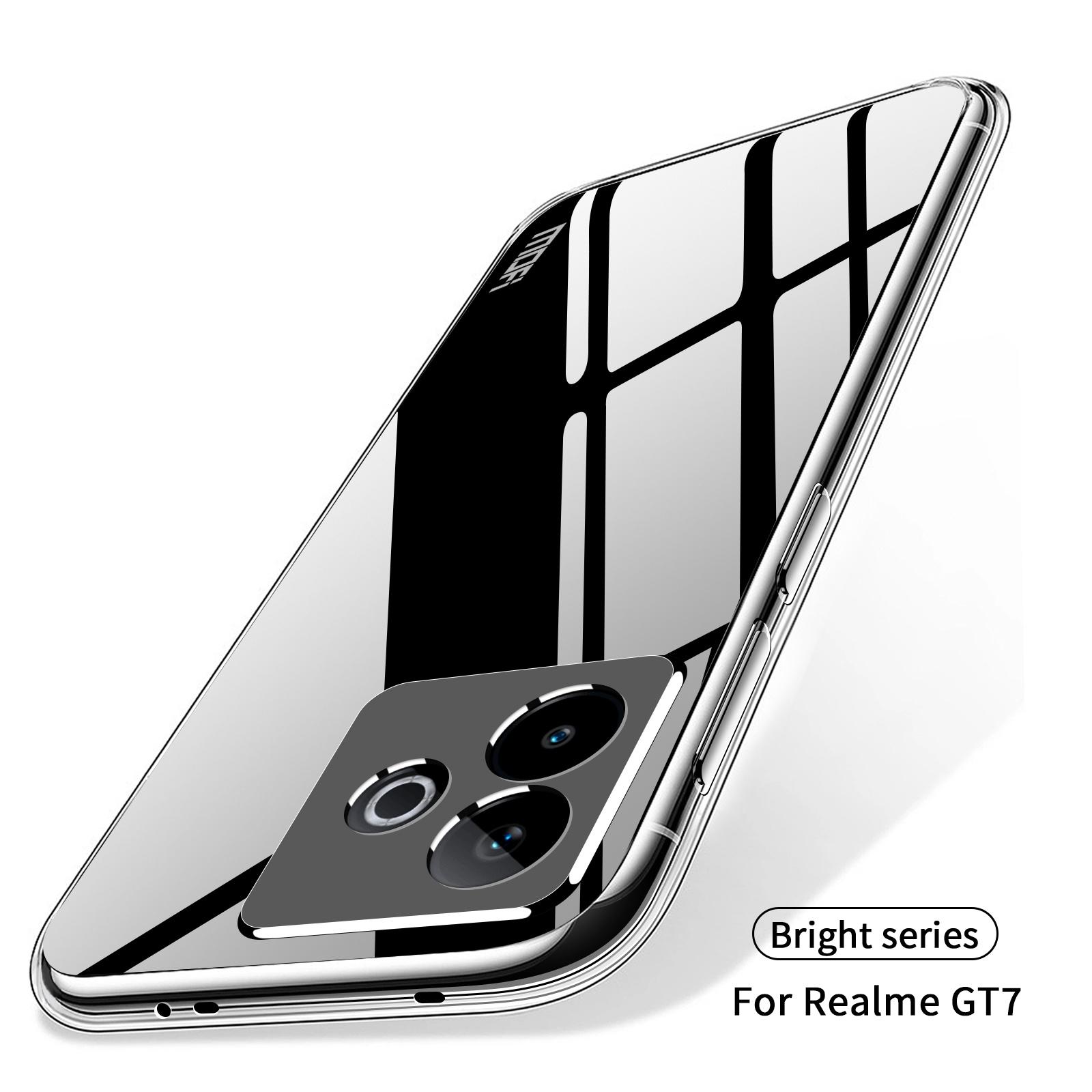 For Realme GT7 5G (China) Clear Phone Case MOFI Ultra-Thin TPU Phone Back Cover Transparent
For Realme GT7 5G (China) Clear Phone Case MOFI Ultra-Thin TPU Phone Back Cover Transparent