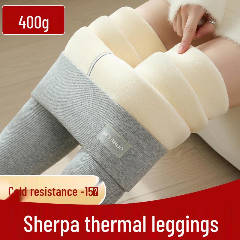 H799 Women s Extra Thick Fleece-Lined Lambswool Leggings, Plus Size, Warm Autumn/Winter Outerwear. L (suitable for 100-130 lbs)
H799 Women s Extra Thick Fleece-Lined Lambswool Leggings, Plus Size, Warm Autumn/Winter Outerwear. L (suitable for 100-130 lbs)