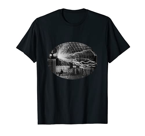 Nikola Tesla T-shirt | Tesla Coil Historical Shirt T-shirt
Nikola Tesla T-shirt | Tesla Coil Historical Shirt T-shirt