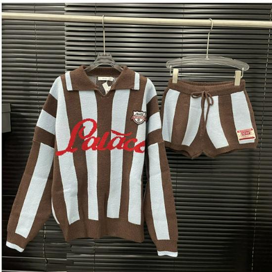 Retro Stripe Knit Top & Hot Girl Shorts Set XL кавовий
Retro Stripe Knit Top & Hot Girl Shorts Set XL кавовий
