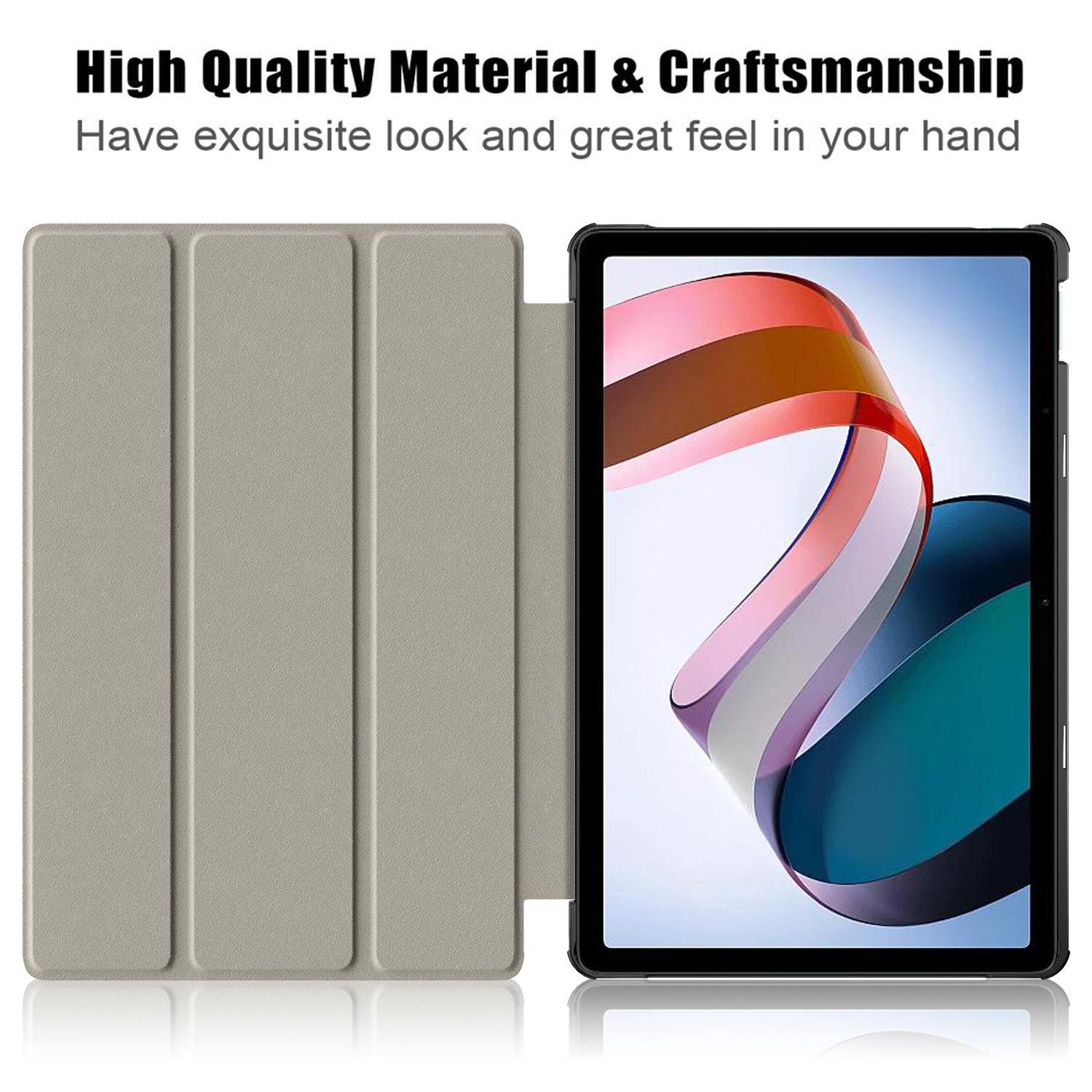 For Xiaomi Redmi Pad SE PU Leather Tablet Case Trifold Stand Full Protection Tablet Cover Blackish Green
For Xiaomi Redmi Pad SE PU Leather Tablet Case Trifold Stand Full Protection Tablet Cover Blackish Green