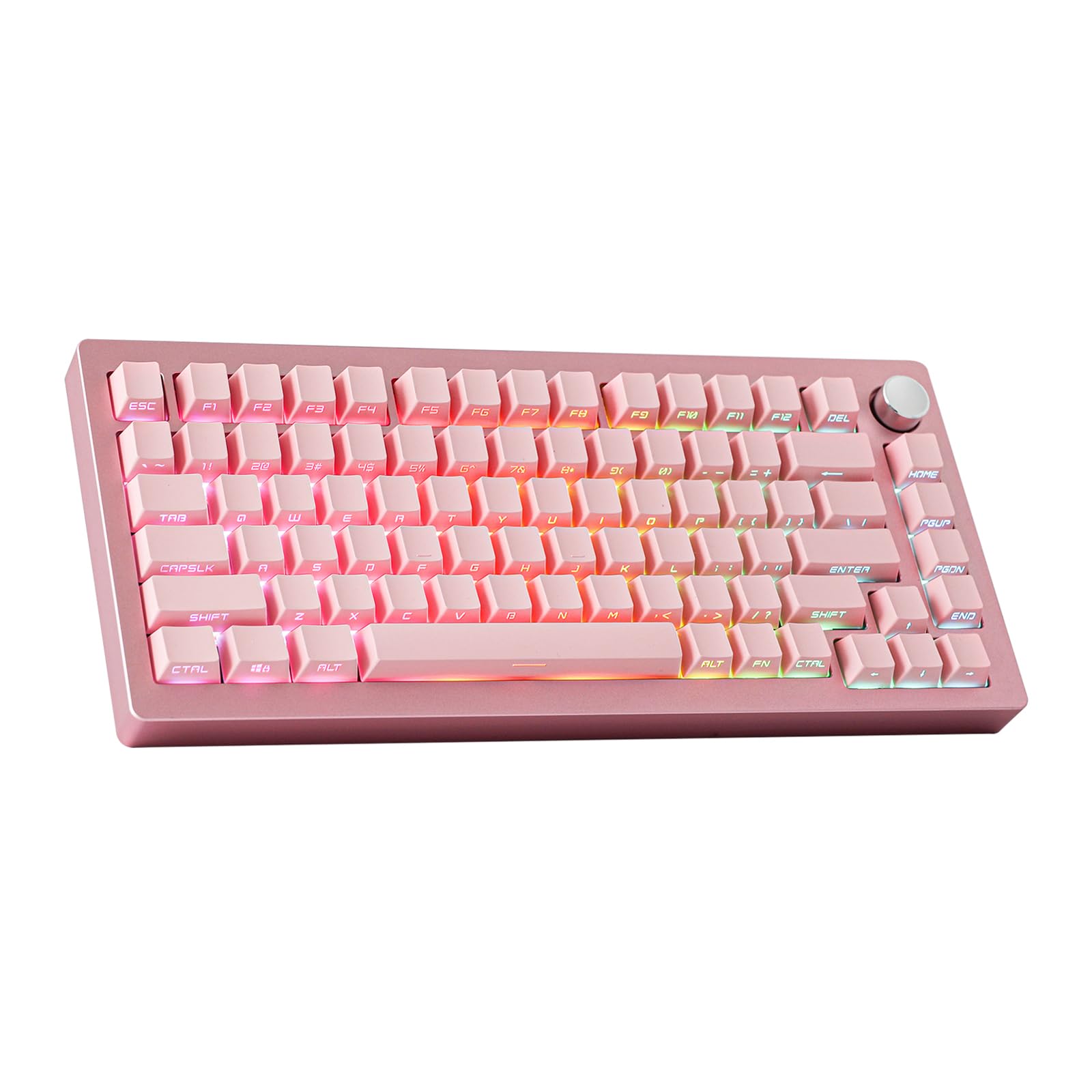 EPOMAKER Tide75 QMKVIA Wireless Gaming Keyboard 75% Aluminum Mechanical Keyboard Programmable Creamy Keyboard Bluetooth2.4GhzUSB-C with FR4 Plate for
EPOMAKER Tide75 QMKVIA Wireless Gaming Keyboard 75% Aluminum Mechanical Keyboard Programmable Creamy Keyboard Bluetooth2.4GhzUSB-C with FR4 Plate for