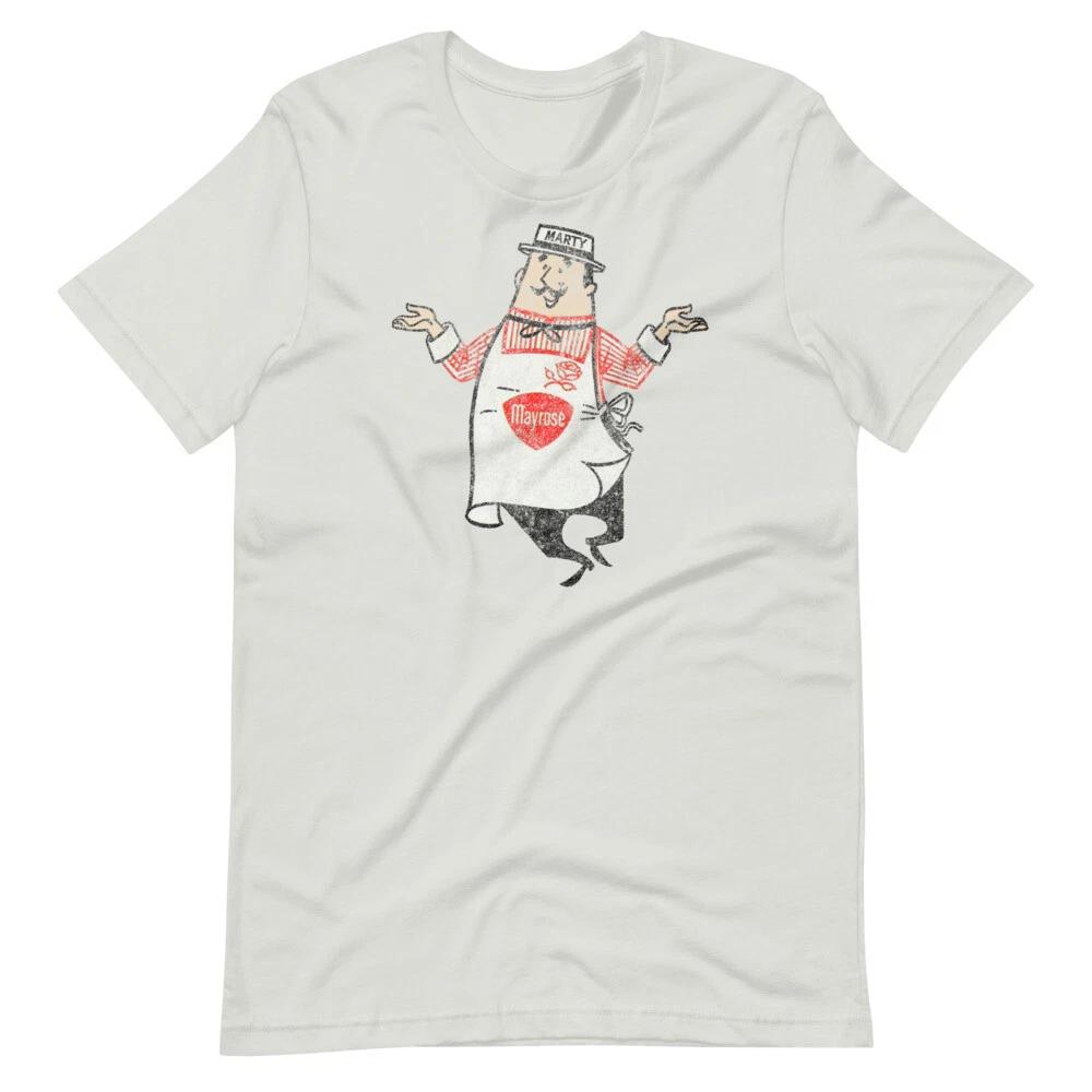 MARTY MAYROSE THE MEAT MAN Graphic Tee Shirt Short-Sleeve Unisex 100% Cotton T-shirt Mens Tees Top 4XL
MARTY MAYROSE THE MEAT MAN Graphic Tee Shirt Short-Sleeve Unisex 100% Cotton T-shirt Mens Tees Top 4XL