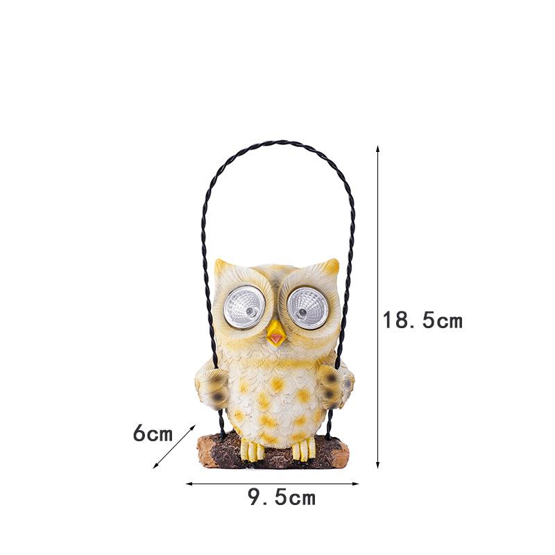 Креативный маятник-подвеска «Сова» Общественный уличный водонепроницаемый подвесной на дерево Садовый декор для двора Полимерные изделия
Креативный маятник-подвеска «Сова» Общественный уличный водонепроницаемый подвесной на дерево Садовый декор для двора Полимерные изделия