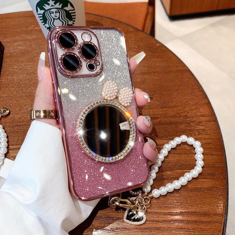 Suitable for Apple 15 Glitter Phone Case, IPhone16 Protective Case, Mirror 14Promax, with A High-end Feel iPhone16
Suitable for Apple 15 Glitter Phone Case, IPhone16 Protective Case, Mirror 14Promax, with A High-end Feel iPhone16