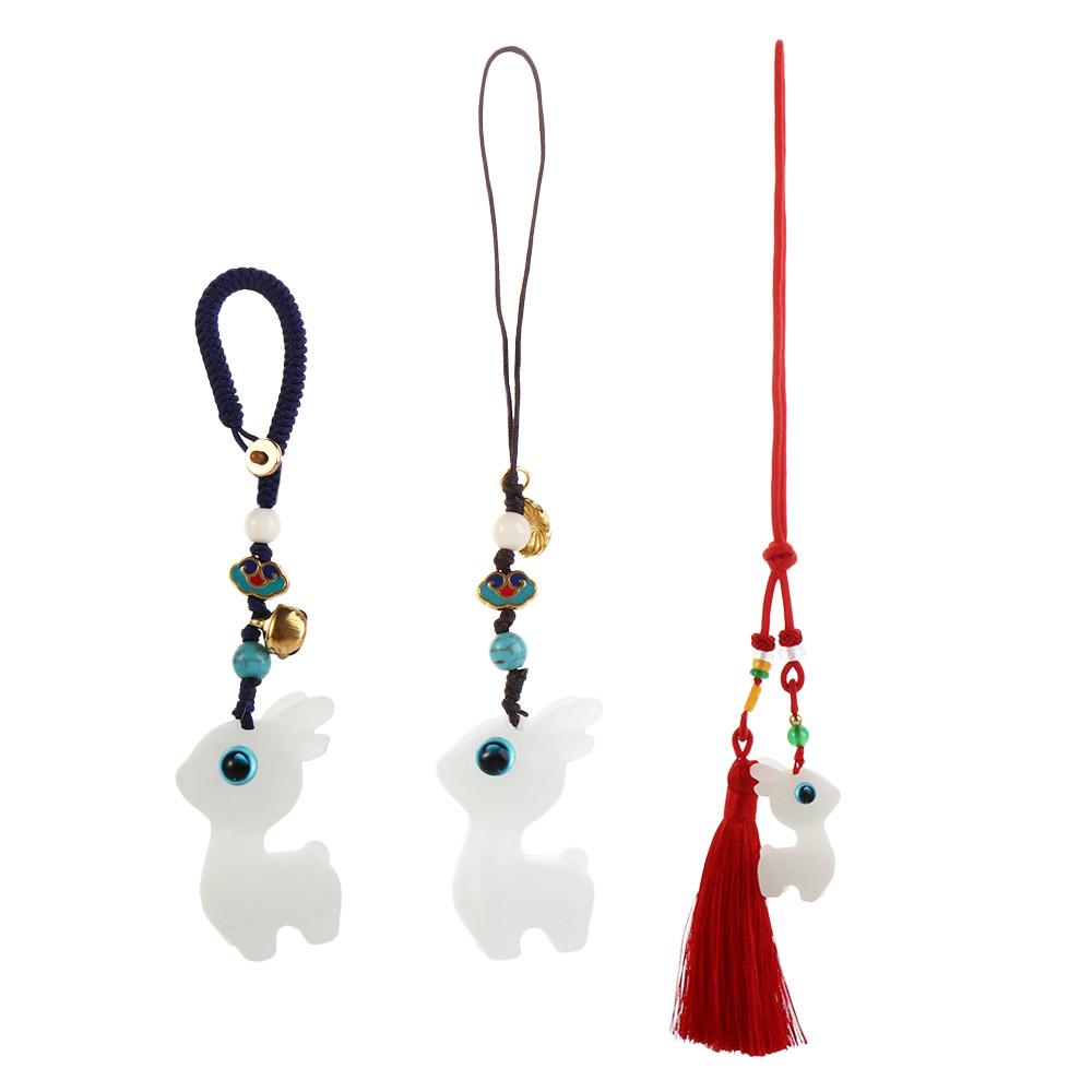 Gift Niche Design Deer Handmade Rope Car Key Chain Key Ring Chinese Style Key Chain Bag Pendant
Gift Niche Design Deer Handmade Rope Car Key Chain Key Ring Chinese Style Key Chain Bag Pendant