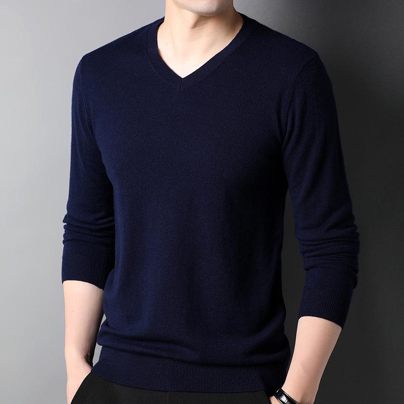 Men s Slim-Fit 100% Wool Sweater - 2023 Autumn/Winter Collection, Solid Color Fine Knit XL
Men s Slim-Fit 100% Wool Sweater - 2023 Autumn/Winter Collection, Solid Color Fine Knit XL