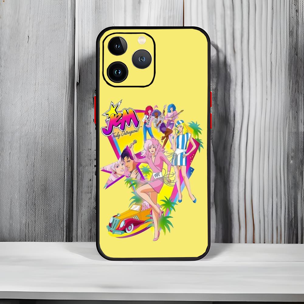80s Cartoon J-Jem And The Holograms Phone Case Black Matte Thin Phone Case For iPhone17 16 15 14 13 ProMax iphone17air
80s Cartoon J-Jem And The Holograms Phone Case Black Matte Thin Phone Case For iPhone17 16 15 14 13 ProMax iphone17air