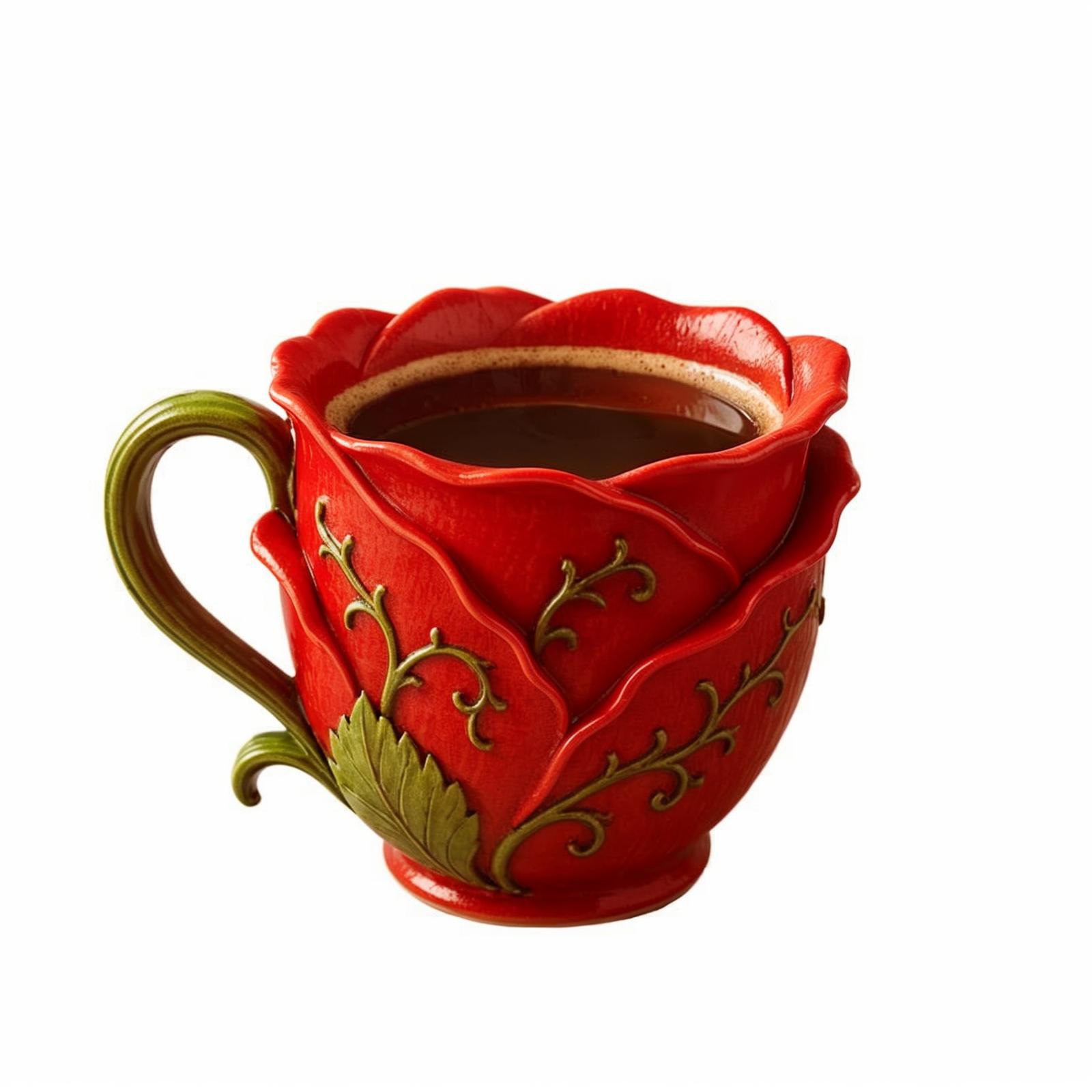 Resin Sculpture Rose Mug, Home Decoration, Perfect Gift For Coffee Cup Decoration 350ML One Size
Resin Sculpture Rose Mug, Home Decoration, Perfect Gift For Coffee Cup Decoration 350ML One Size