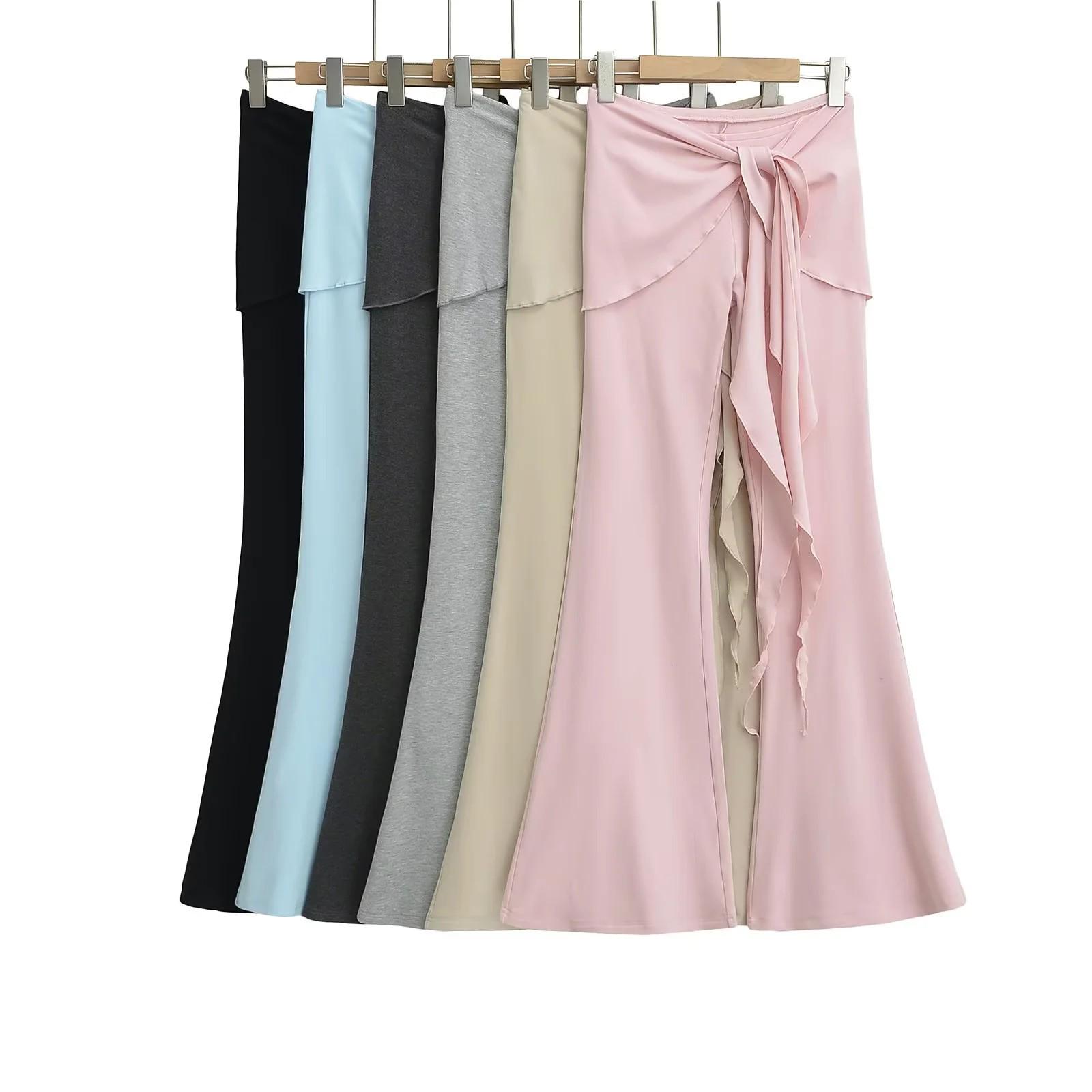 High-Elastic Flare Yoga Pants with Hip-Lifting Ruffle Patchwork Design Large светло-серый
High-Elastic Flare Yoga Pants with Hip-Lifting Ruffle Patchwork Design Large светло-серый