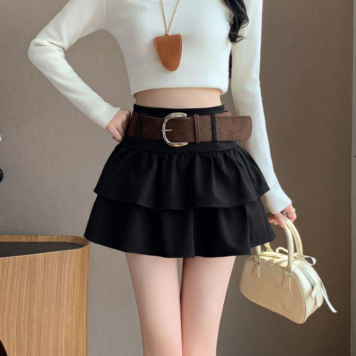 Air Layer Suede High-Waisted Slimming A-Line Fluffy Cake Skirt for Petite Spicy Girls - Autumn/Winter. L
Air Layer Suede High-Waisted Slimming A-Line Fluffy Cake Skirt for Petite Spicy Girls - Autumn/Winter. L