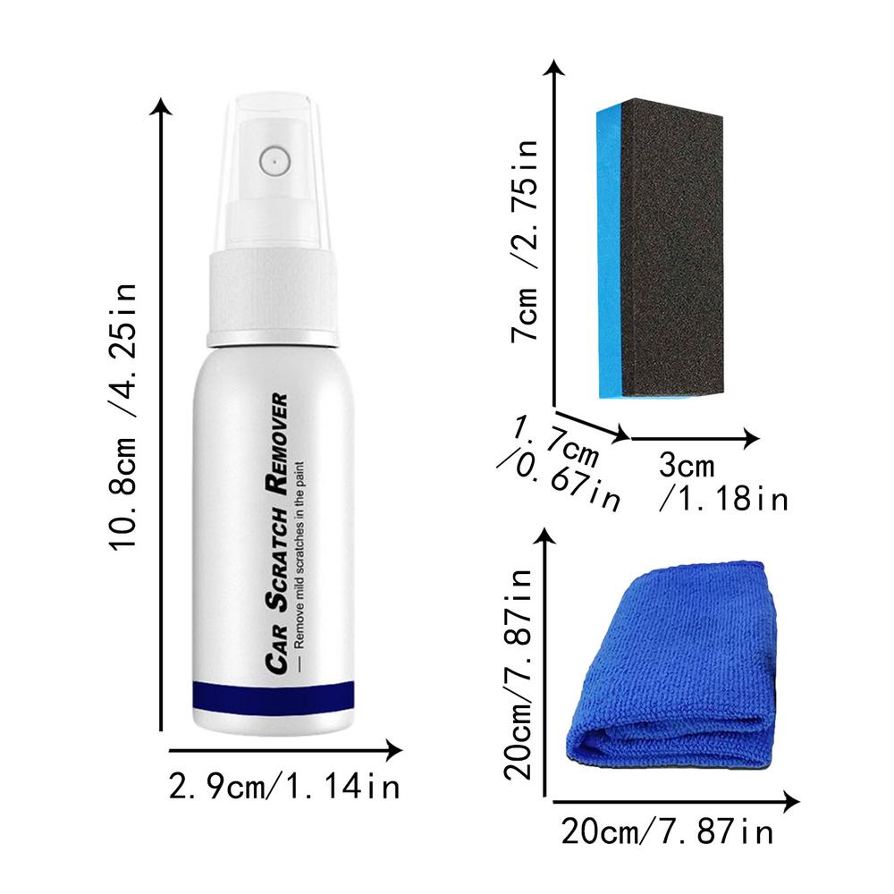 Car Scratch Repair Care Product Portable Car Scratch Remover Polish Spray Agent Paint Scratch Repair Spray
Car Scratch Repair Care Product Portable Car Scratch Remover Polish Spray Agent Paint Scratch Repair Spray