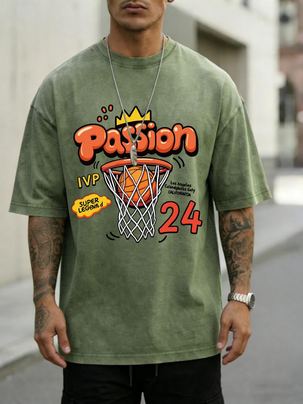 Basketball Passion Jersey Prints Washed TShirt Mens Cotton Oversized Tops Casual Distressed T Shirts Summer ONeck Male Tees S
Basketball Passion Jersey Prints Washed TShirt Mens Cotton Oversized Tops Casual Distressed T Shirts Summer ONeck Male Tees S