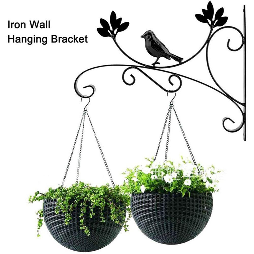 Rack Vintage Retro Flower Basket Bracket Wall Hanging Hook Garden Planter Hooks Metal Plant Bracket black-Flower Bird
Rack Vintage Retro Flower Basket Bracket Wall Hanging Hook Garden Planter Hooks Metal Plant Bracket black-Flower Bird