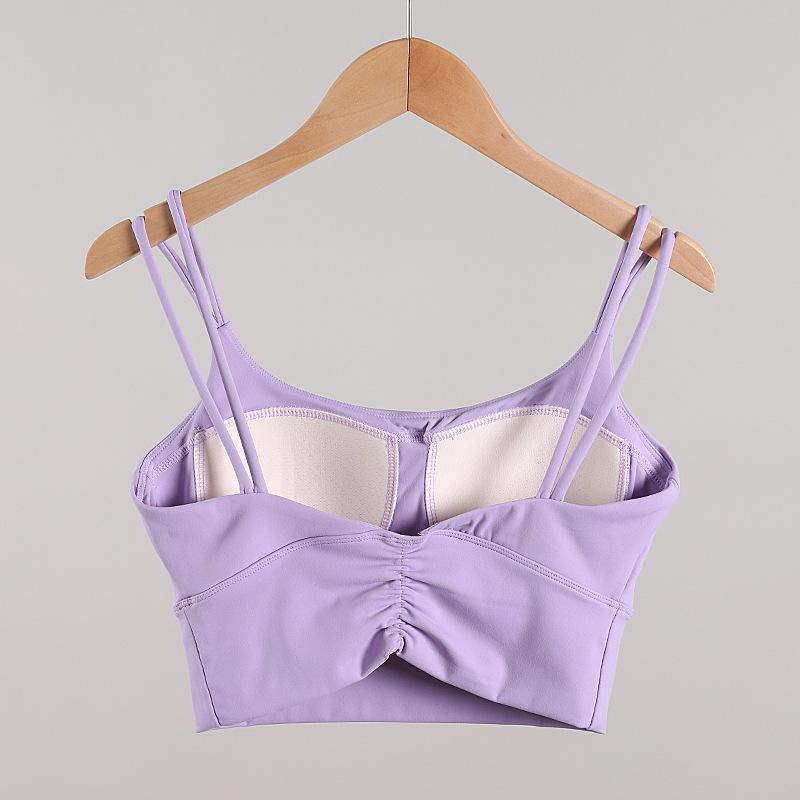 Nude Feeling Cross-Back Sports Bra: Women s One-Piece, High-Intensity Shockproof Design Small фіолетовий
Nude Feeling Cross-Back Sports Bra: Women s One-Piece, High-Intensity Shockproof Design Small фіолетовий
