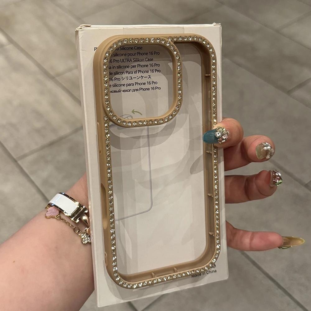 Bling Rhinestone Diamond Transparent Case For iPhone 16 15 14 13 12 11 Pro Max Plus Shockproof Protection Bumper Cover For iPhone 16
Bling Rhinestone Diamond Transparent Case For iPhone 16 15 14 13 12 11 Pro Max Plus Shockproof Protection Bumper Cover For iPhone 16